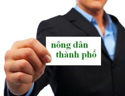 nông dân thành phố