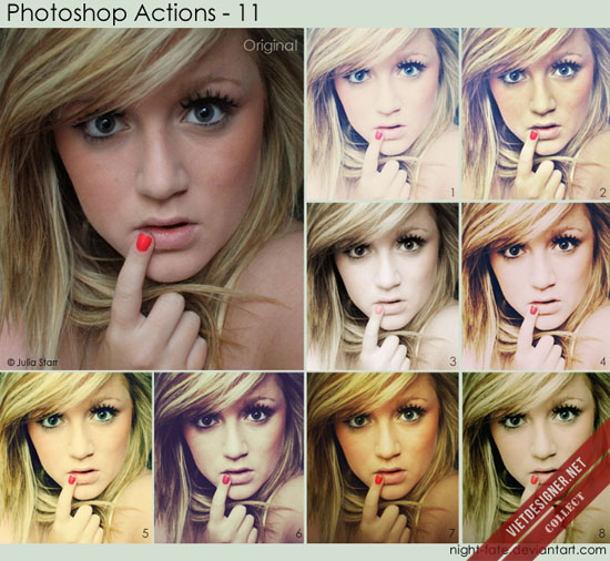 108 bộ Action blend màu tự động trong Photoshop