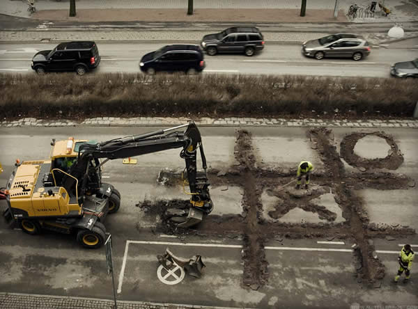 Roadworker’s Coffe Break