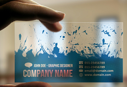 Print Ready Business Card