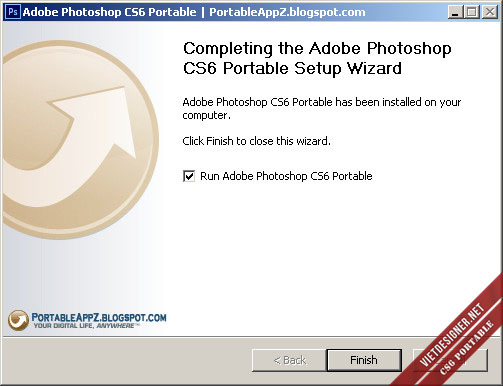 Download Portable Photoshop CS6 - Bản rút gọn không cần cài đặt