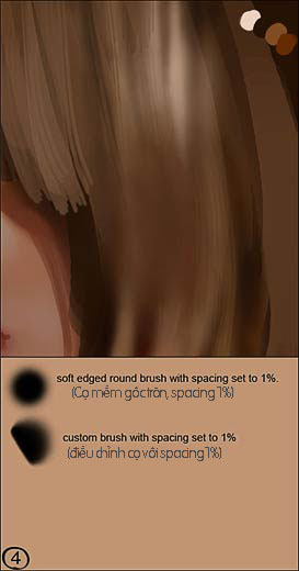 Digital Painting - Hướng dẫn vẽ 1 mái tóc thật sống động