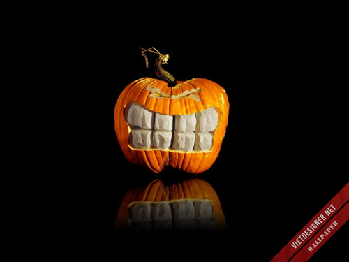 Ảnh demo bộ hình nền Halloween