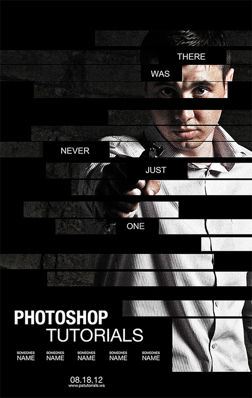 Tạo hiệu ứng ảnh giống với poster phim "The Bourne Legacy"